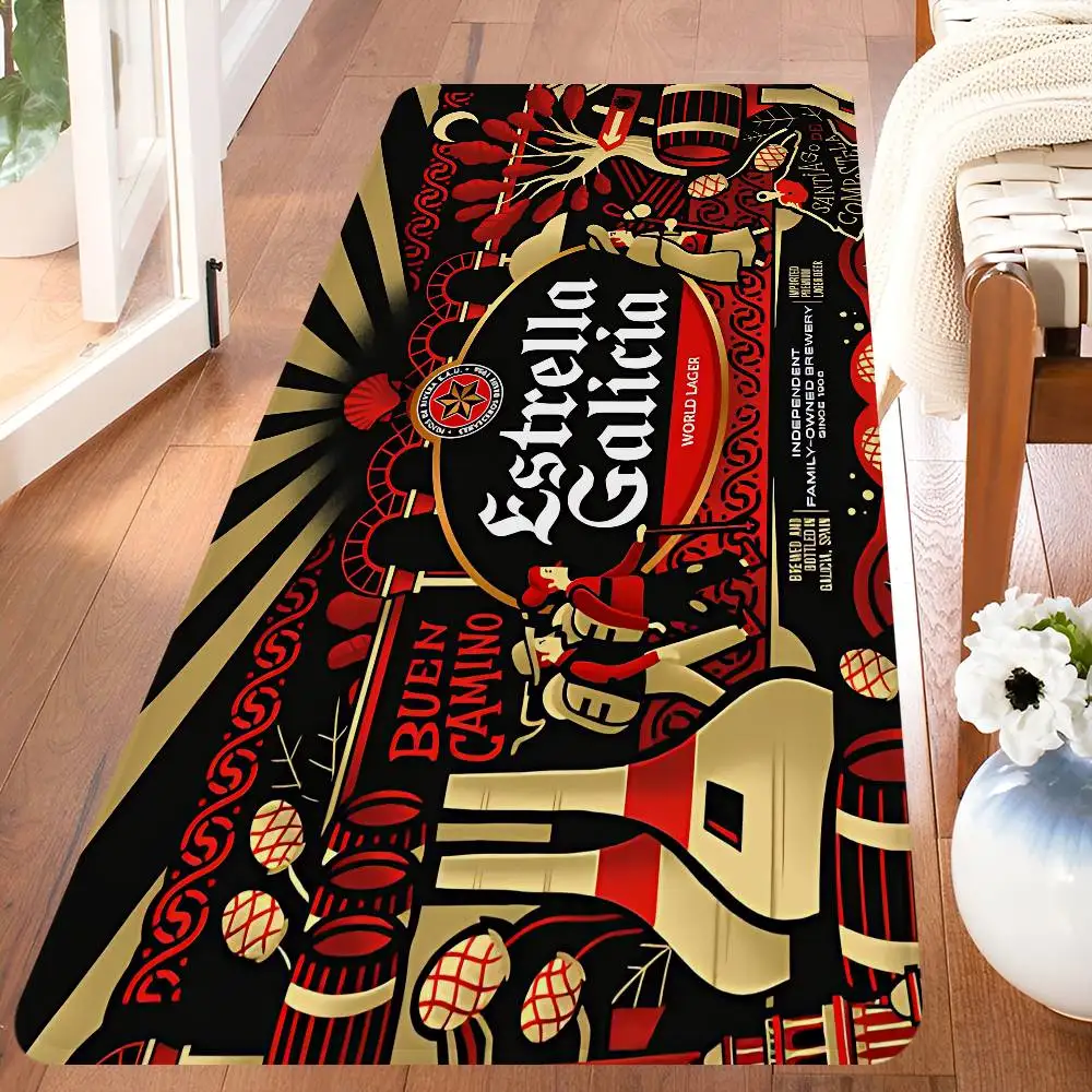 E-Estrella Damm Entrance Door Mat Nordic Style Bedroom Living Room Doormat Home Balcony Anti-Slip Modern Home Decor