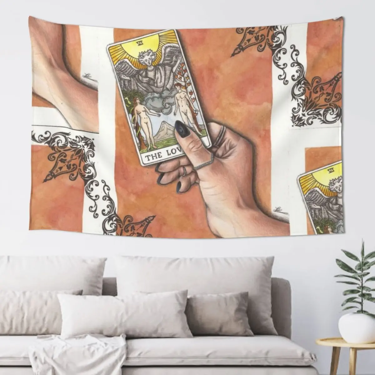 

The Lovers Tapestry Funny Christmas Decoration Bedroom Deco Tapestry