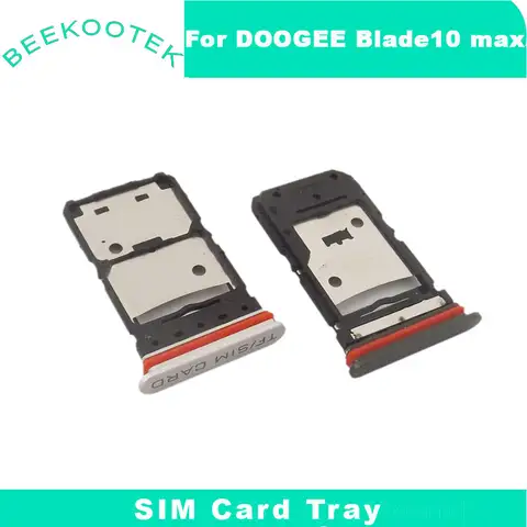 DOOGEE DOOGEE Blade10 Max SIM 카드 트레이 슬롯 SIM TF 카드홀더 어댑터, DOOGEE Blade10 Max 스마트폰용, 정품 신제품