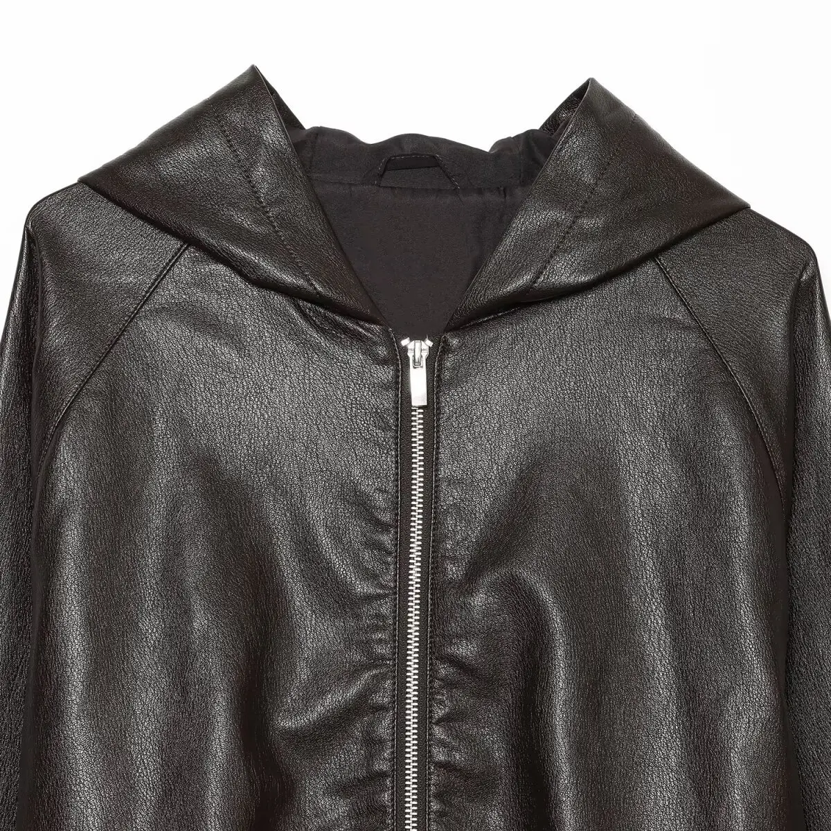 KASLEAD Women's Long Sleeve Jacket Decorative Drawstring Windproof Polyester Fiber Zipper Closure Regular Length Coat