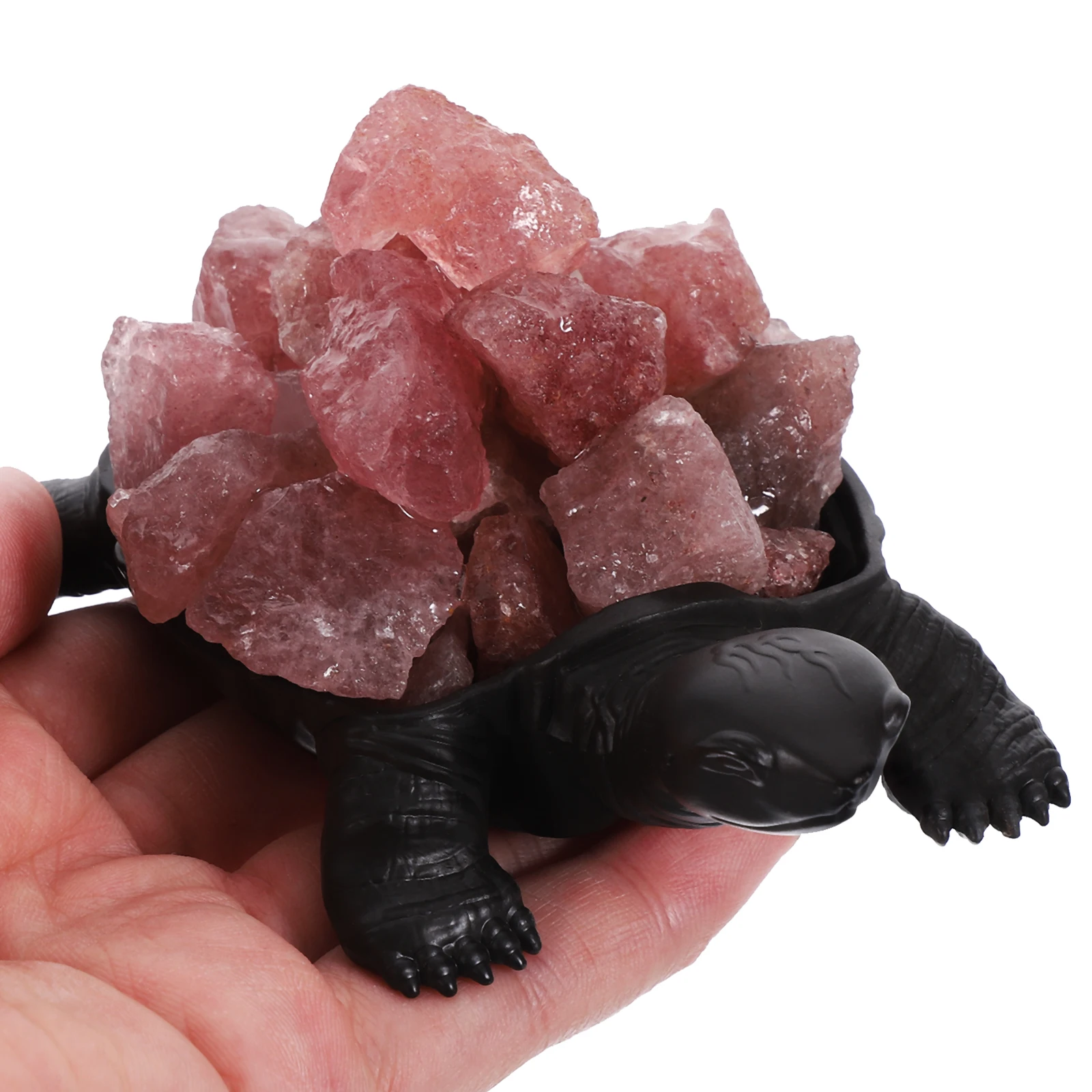 

Mini Crystal and Metal Turtle Sculpture for Desk Decor Elegant Animal Art Piece for Office Study Home Decor Gift Idea