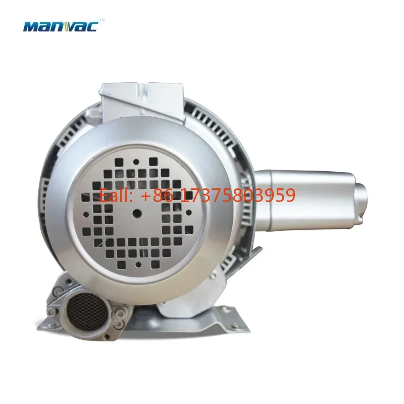220V/380V Air pump 3HP Two Impeller High Pressure Side Channel Blower for water treatment
