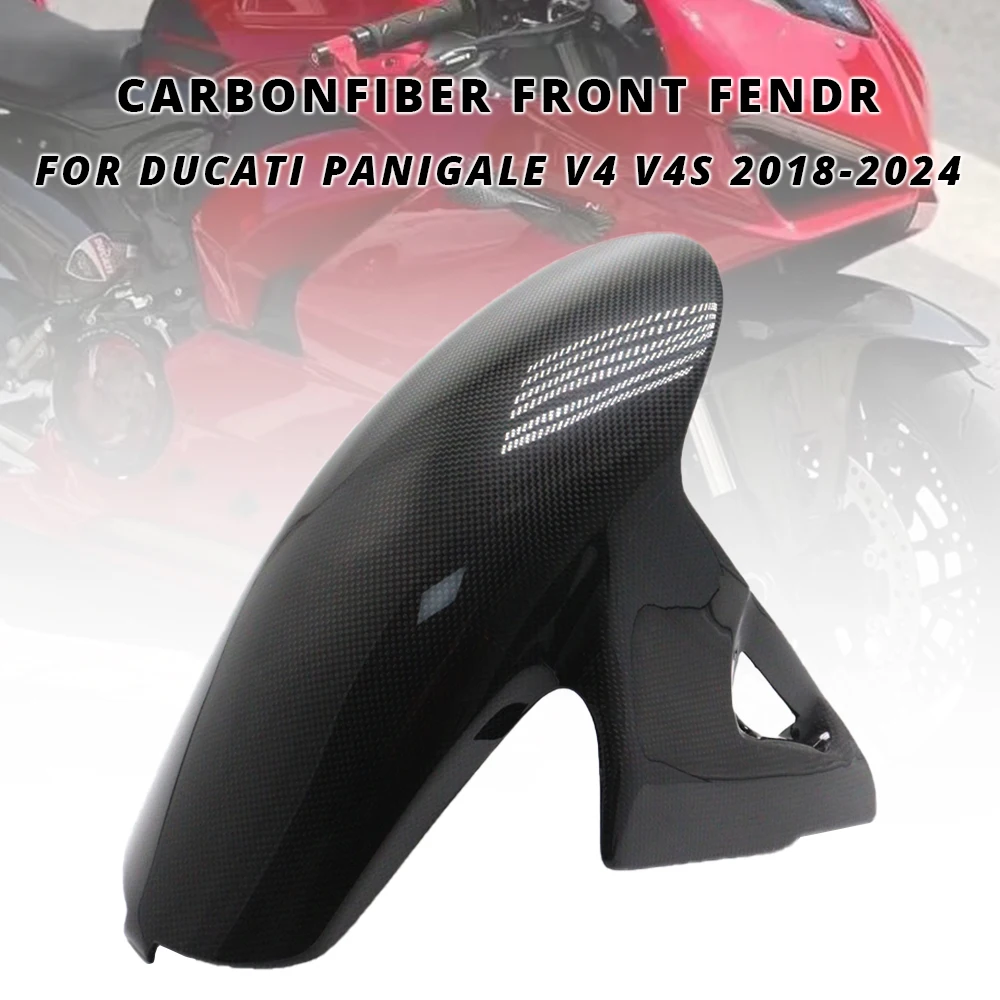 

Front Rear Fender For DUCATI Panigale V4 V4R V4S Streetfighter V4 2018- 2022 2023 Motorcycle Carbon Fiber Splash Wheel Mudguard