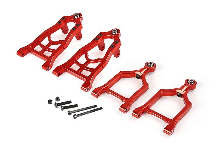 Rovan CNC aluminium voorwielophanging A-armset voor HPI Baja 5B 5T 5SC