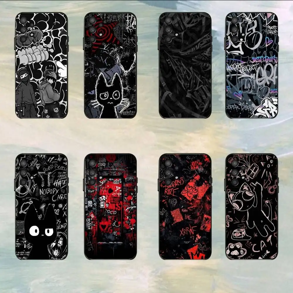 

N-NARUTOs K-Kakashies Phone Case For Samsung S25,S24,S21,S22,S23,S30,Ultra,S20,Plus,Fe,Lite,5G Black Cover