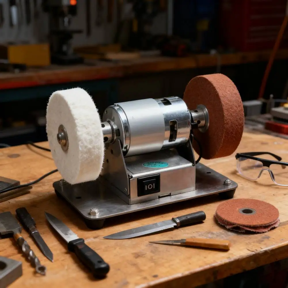 

Micro Electric Sharpening Bracket - Modification Kit for Mini Grinder Polishing & Sharpening Tool