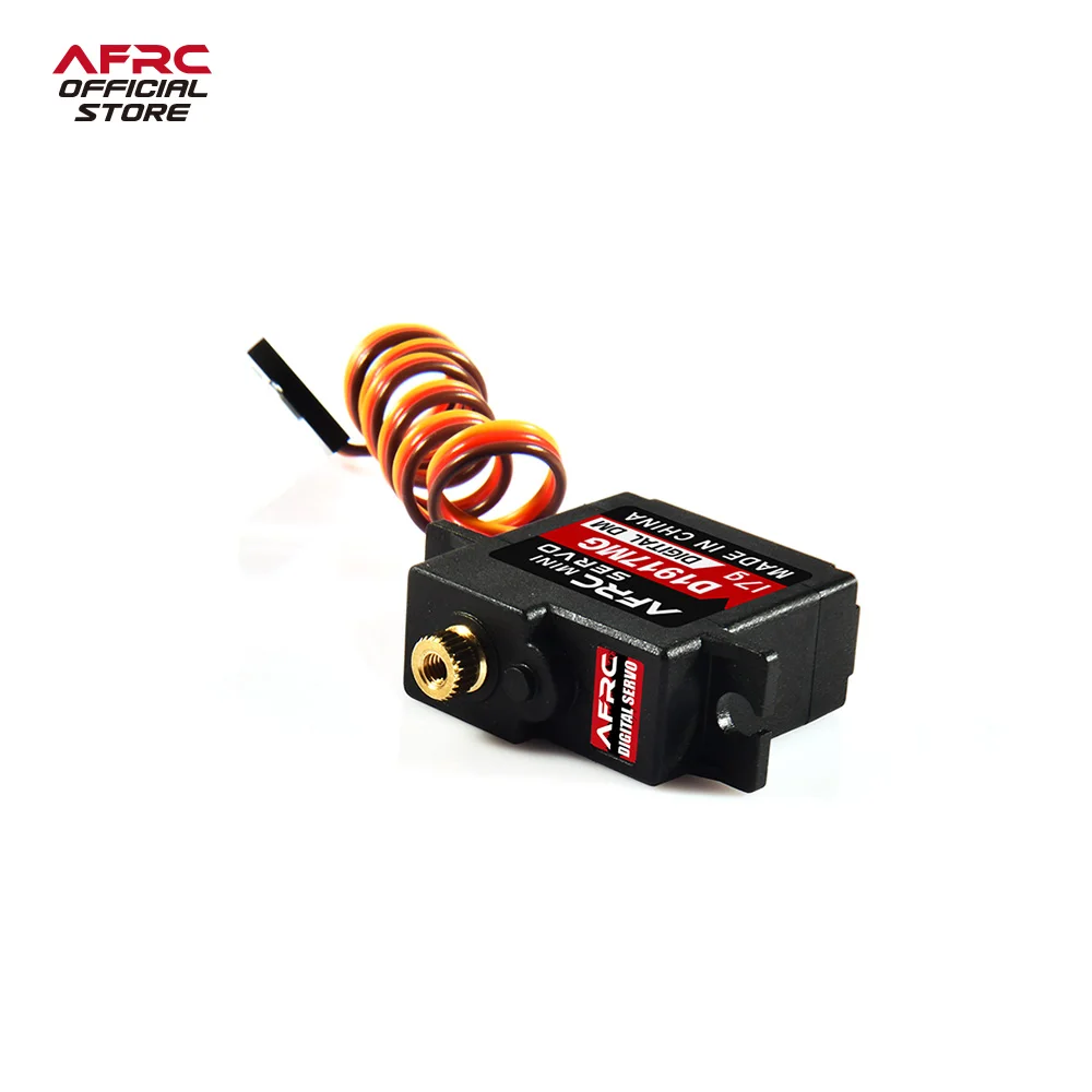 AFRC 3.7 กก.มินิเมทัลเกียร์ดิจิตอลเซอร์โว D1917MG 17 ก 1-2PCS สำหรับ 1/16 1/18 1/24 RC รถปีกคงที่ DIY ประกอบอัพเกรด