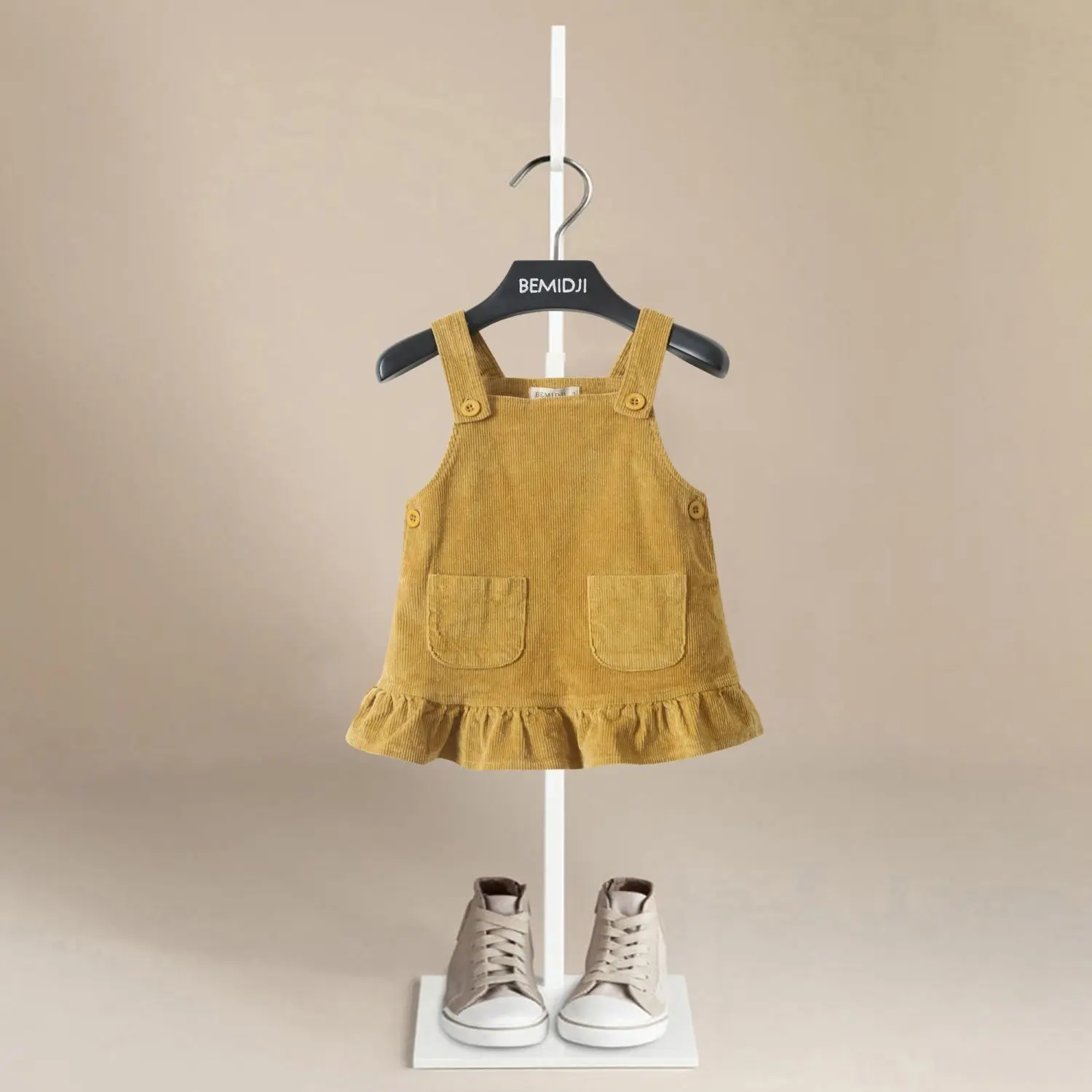 Girl's Strap Skirt Spring and Autumn New Fishtail Skirt Swing Suspender Skirt Sweet Princess Style Baby Western Style Outerwear