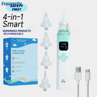 Baby Nose Cleaner Silicone Adjustable Suction Electric Child Nasal Aspirator Safety Convenient Low Noise U90 Baby Care Products
