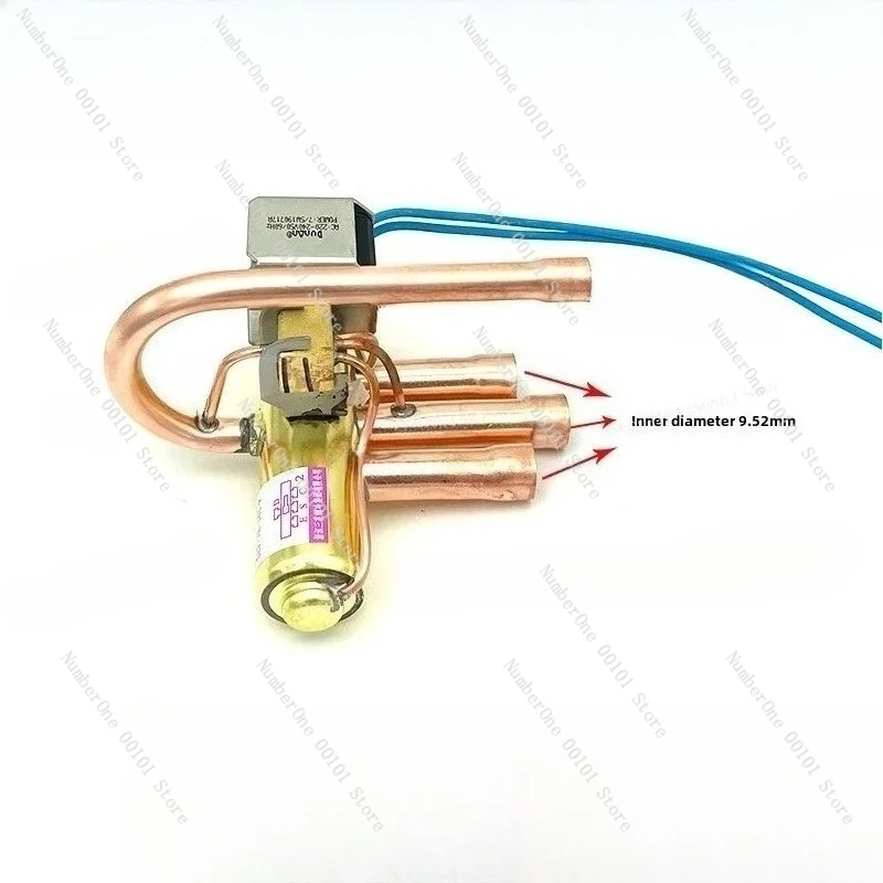 صمام عكسي رباعي الاتجاهات لمكيف الهواء ميديا جري 1-12p ملحقات صمام رباعي الاتجاهات، لفائف