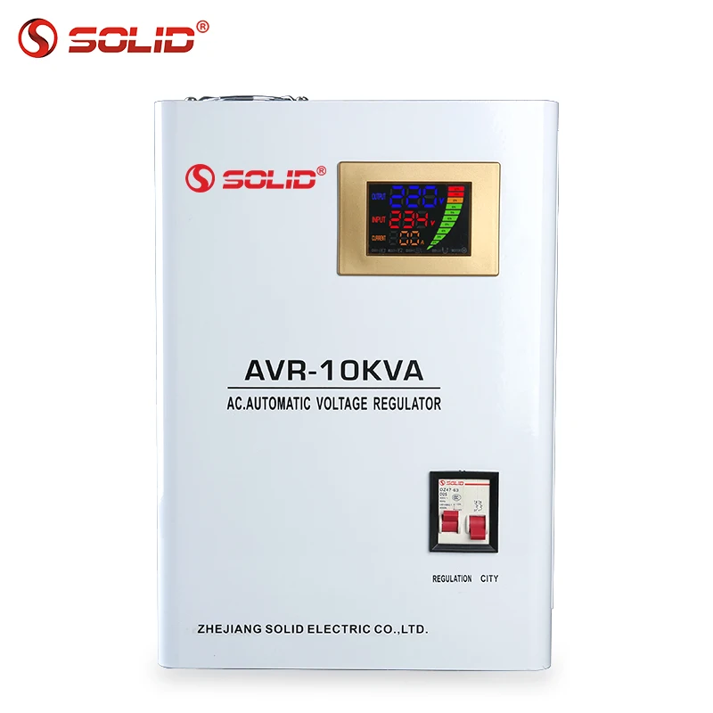 Single Phase AC 110V 220V 1000VA 3KVA Wall Mounted Voltage Regulator 1KVA 2 KVA 5KVA