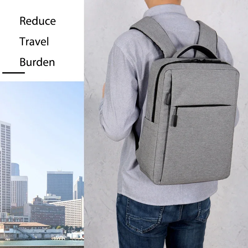 Sac à dos d'affaires de grande capacité pour hommes, sac à bandoulière avec port de charge USB, sac à dos multifonction, sac étanche pour ordinateur portable, sac pour ordinateur portable