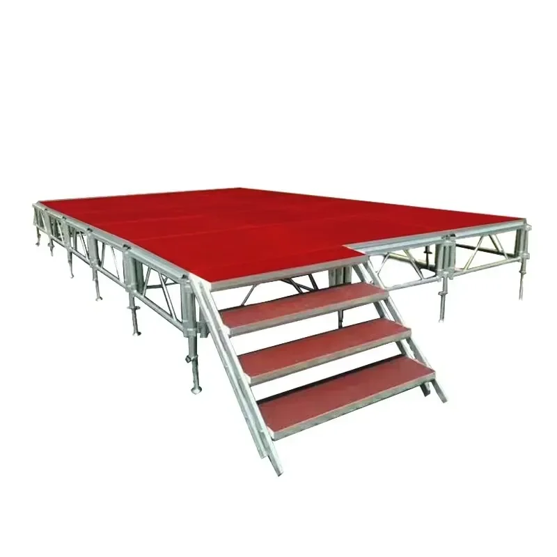 Thickened Aluminum Alloy Cultural Artistic Wedding Party Large Scale Performance Mobile Stage