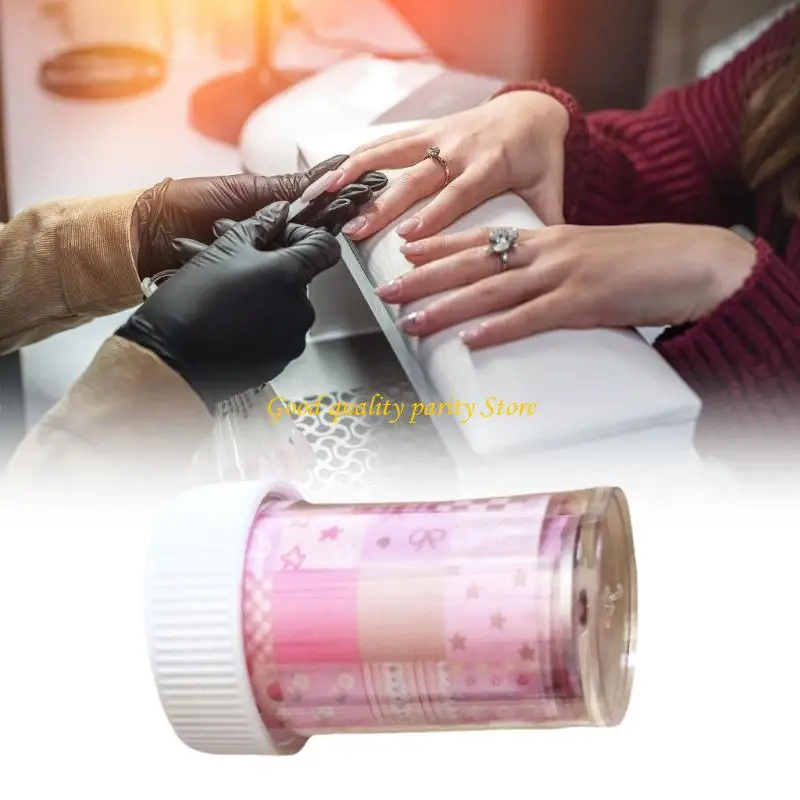 M4ya Flower Papides arte uñas Pegatina transferencia foil Arte uñas Accesorios manicura