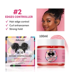 Edge Control Wax Women Strong Hold Non-greasy Edge Control Smoother Edge Tamer Edge Wax Styling Tamer Edge Control Black Hair