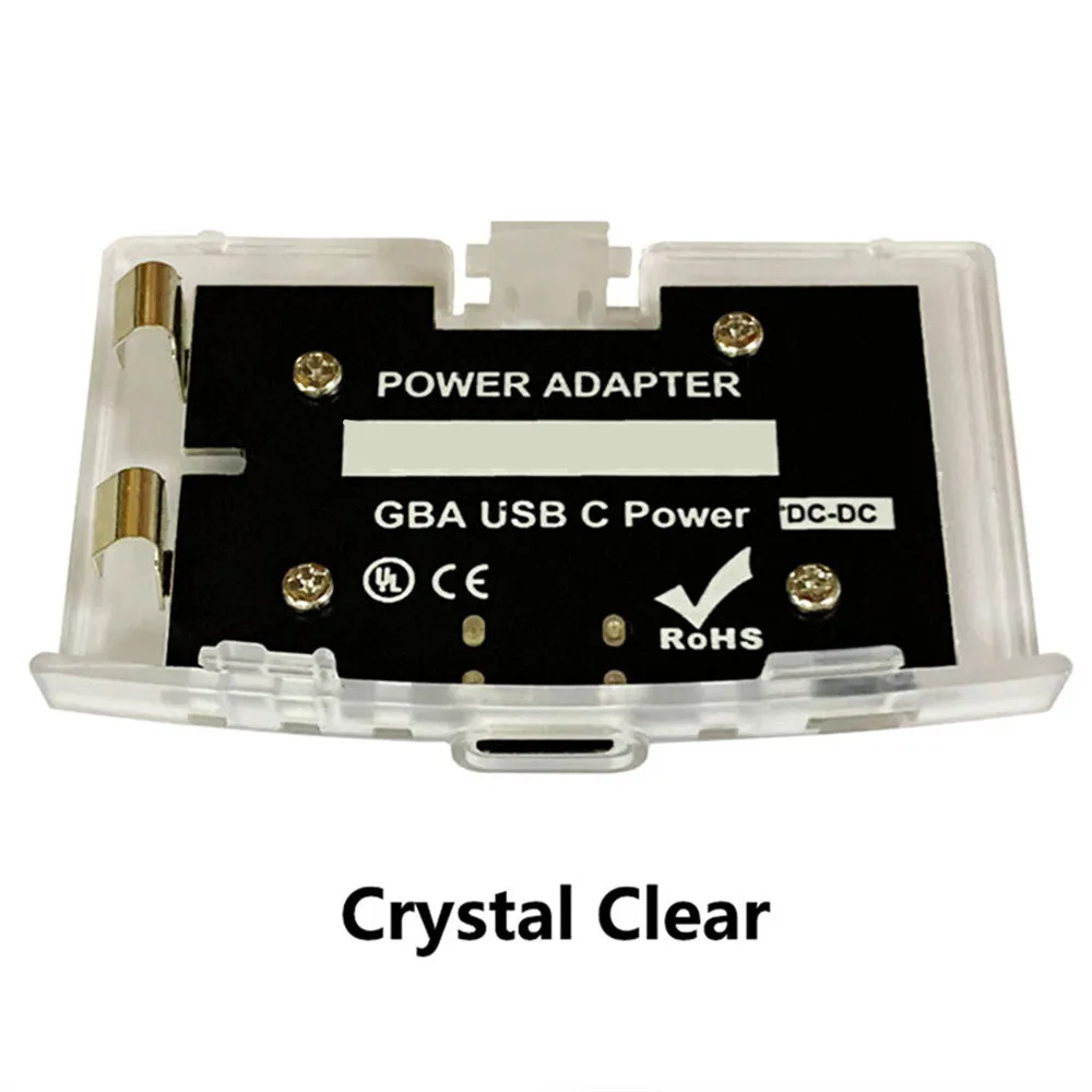 GBA Game Console External Power Adapter Retro BOY Highlight GBA USB C Power DC-DC without Battery