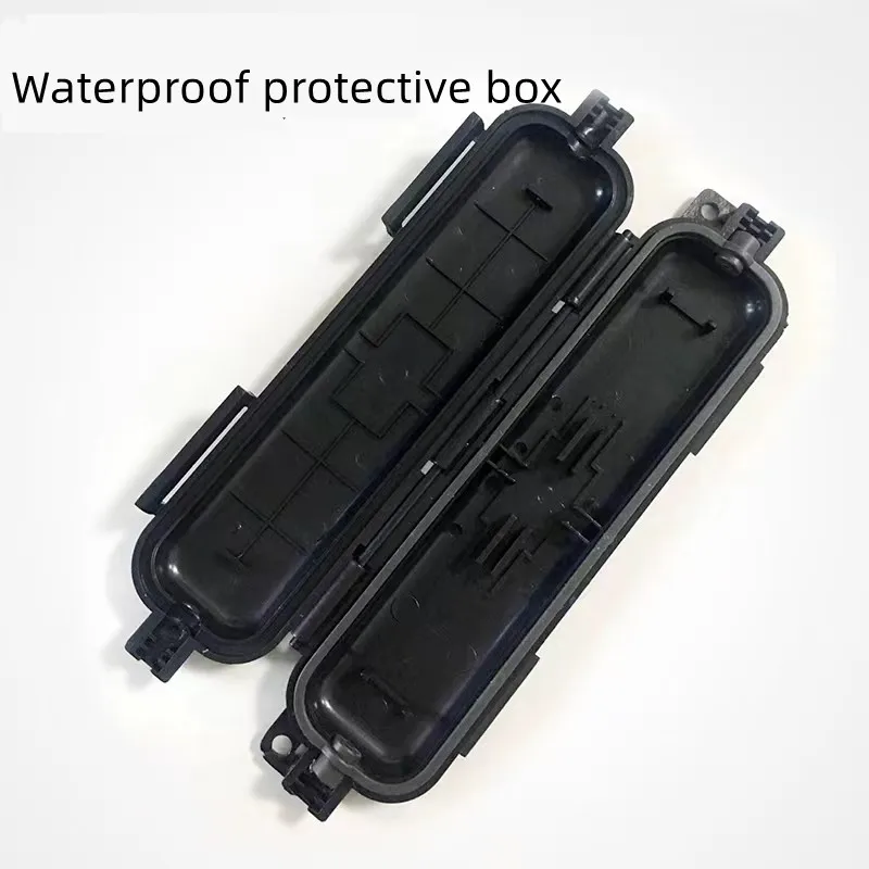 

Термоусадочная трубка, кожаный термоплавкий водонепроницаемый оптический волокно, стыковочный фьюжн, защитная коробка для уличного фланца, 20 шт.