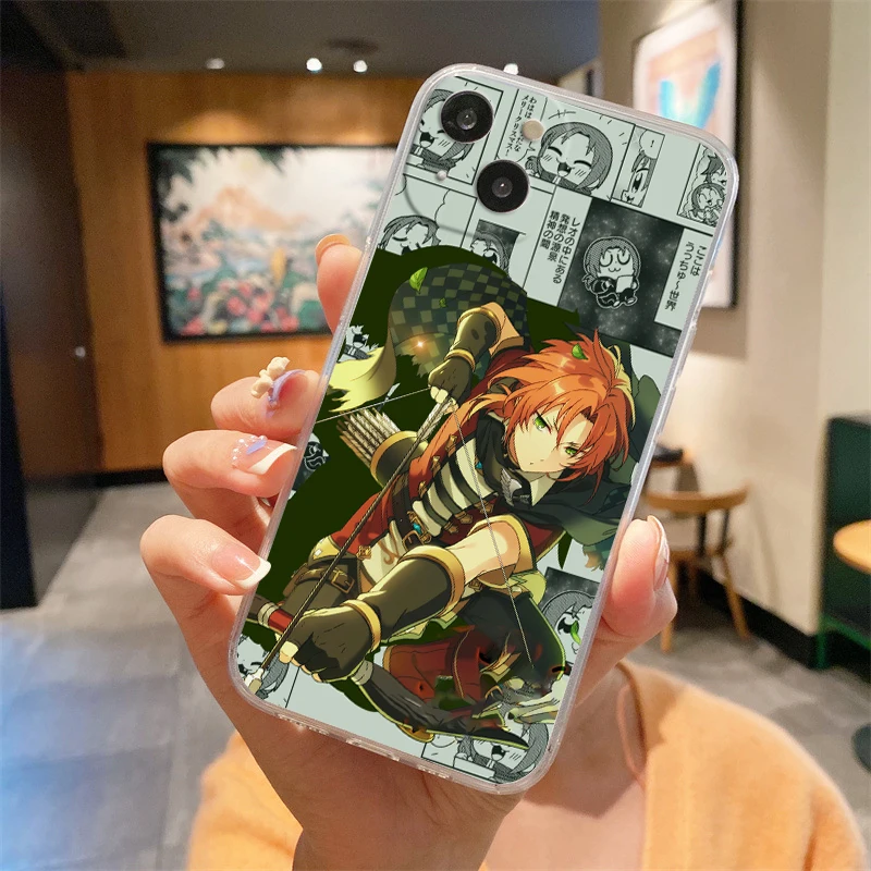 Anime Ensemble Stars Transparente Handyhülle für iPhone 15 14 13 12 Mini 11 Pro Max XS X XR SE 7 8 Plus Soft Straight Edge Cover