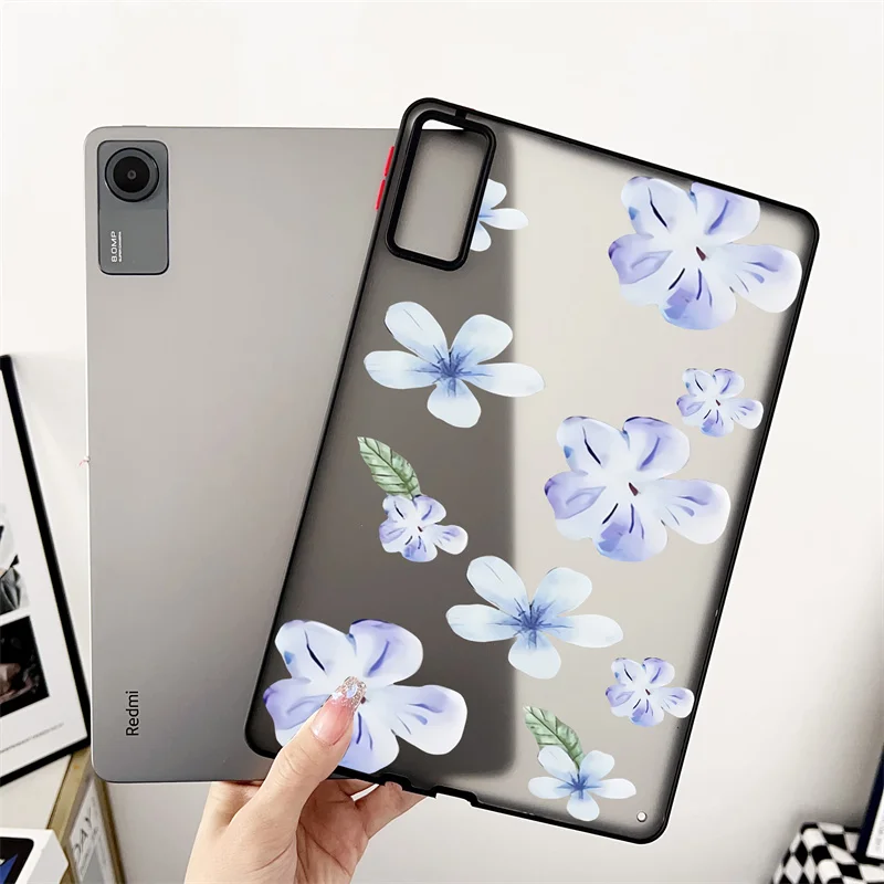 

Flowers Green Plants Matte Case for Xiaomi Pad 6 5 Pro Redmi Pad SE 11 Inch Hard Matte Cover for Xiaomi MIPad 6 Pro Girls Case