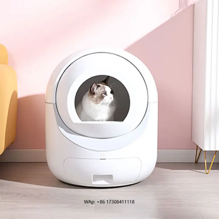 

Fully automatic pet cat toilet trash can oversized splash-proof drawer electric trash can