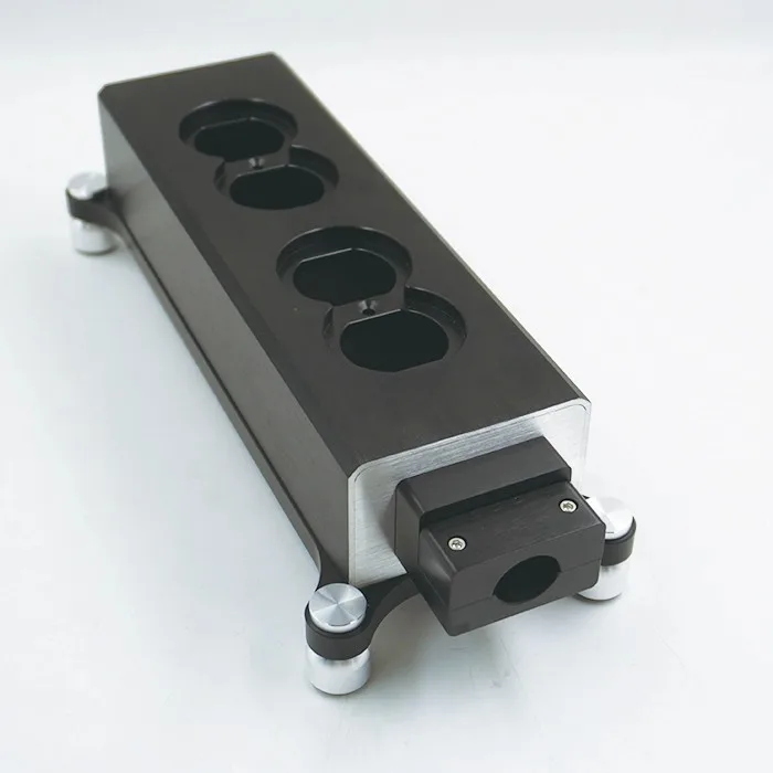 

Hifi High-end Audio Power Strip, American Standard All-aluminum Alloy Socket, Power Filter, 4-digit and 6-digit Black