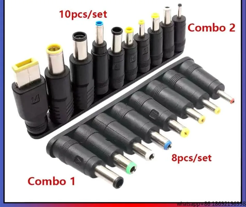 Notebook adapter DC adapter 8-piece set 10-in-1 DC to multi-specification 5521 female to 8-in-1