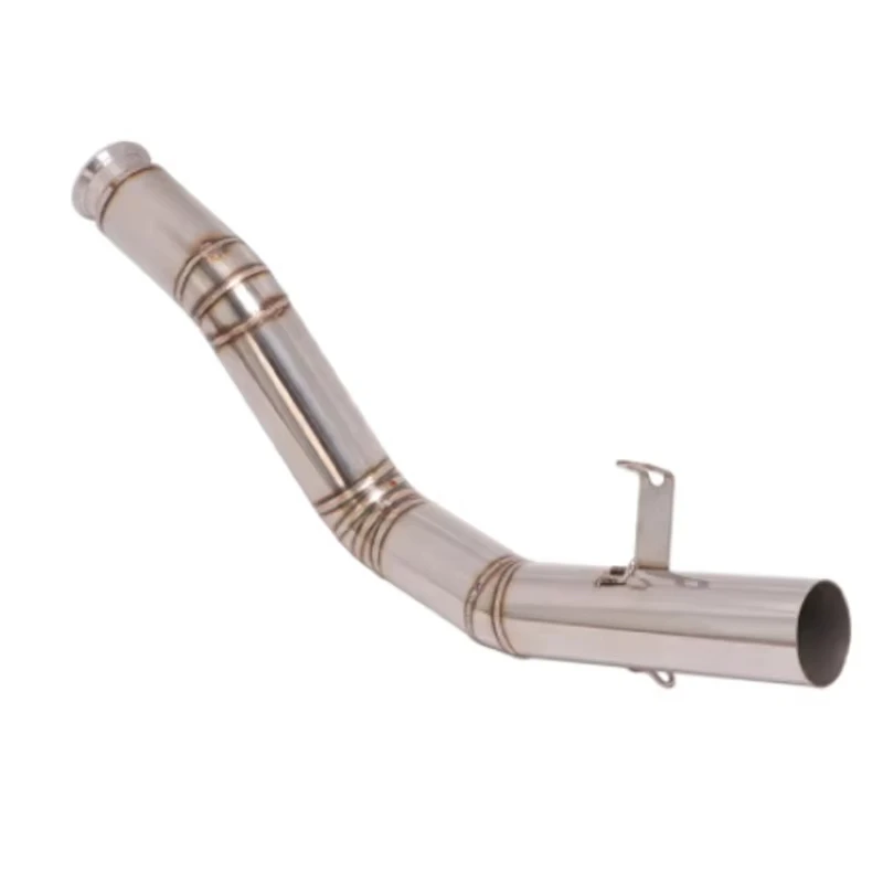 Best Quality Motorcycle Exhaust System Escape 51MM Middle Link Pipe For KTM Duke 125 250 390 KTM RC390 RC250 2017-2021 - view 3