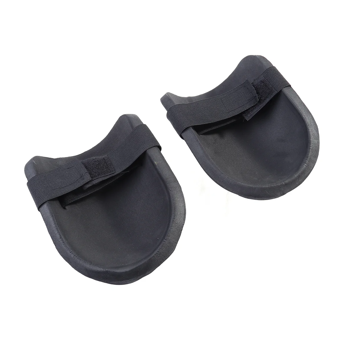 

1Pair Gardening Protective Knee Pads Black Eva Foam Cushion Soft Strap Adjustable Pads for Gardening Activities