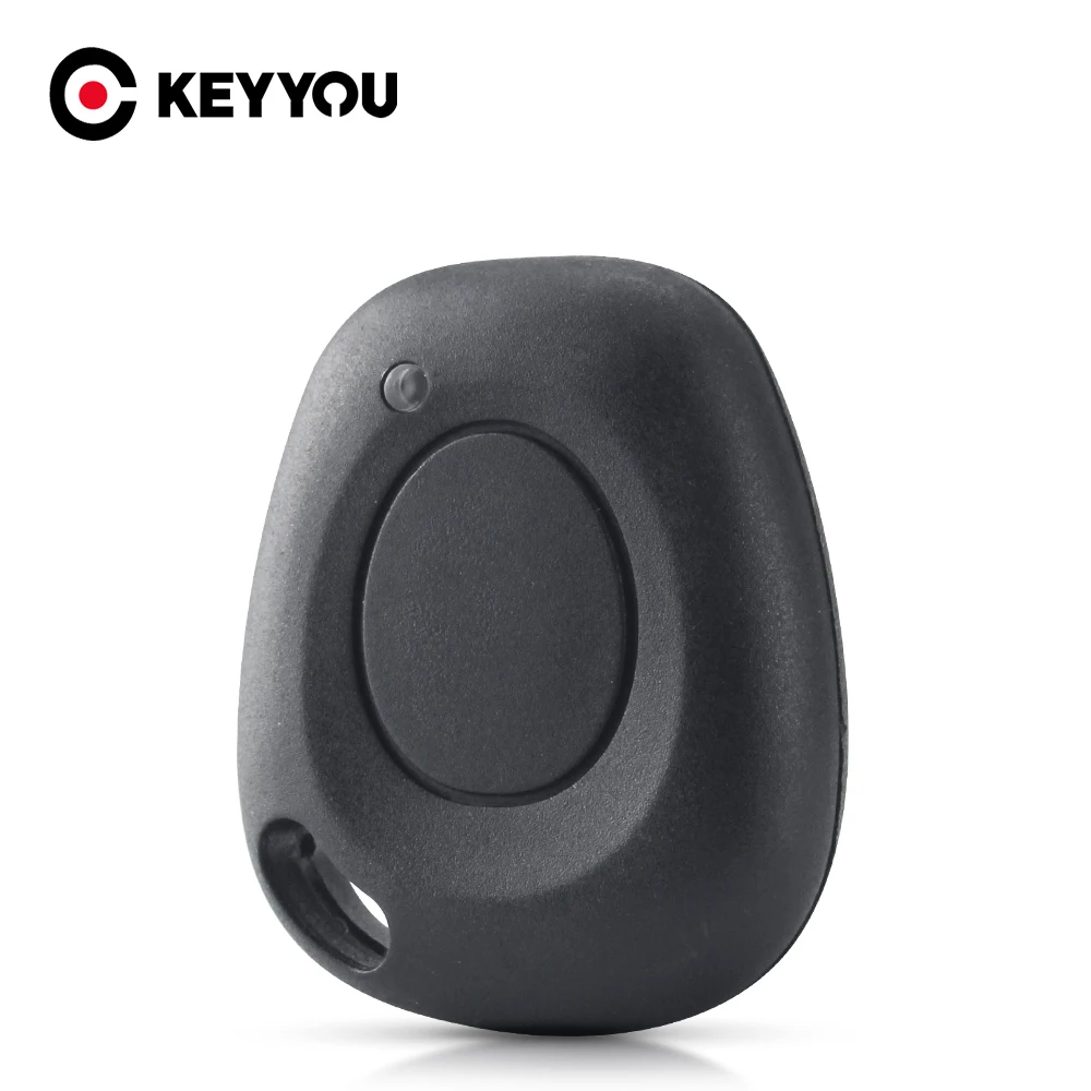 KEYYOU Soft/Hard Buttons No Blade Car Remote Key Case Fob Shell For Renault Megane Clio Scenic Laguna Espace