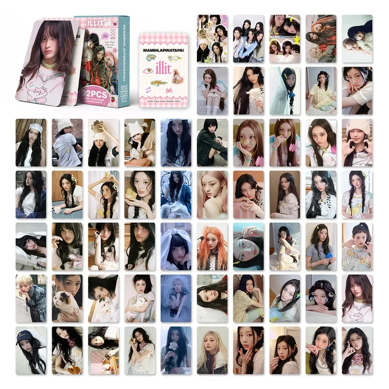 923inch small cardsILLITAlbumMAMIHLAPINATAPAIDecorative card stickersLOMOGreeting Card image 2