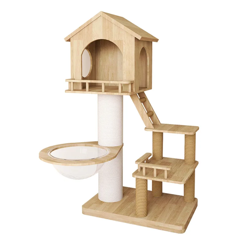 */*Kitten Short-legged Cat Special Cat Climbing Frame Multi-layer Space Capsule Wear-resistant Cat Jumping Platform