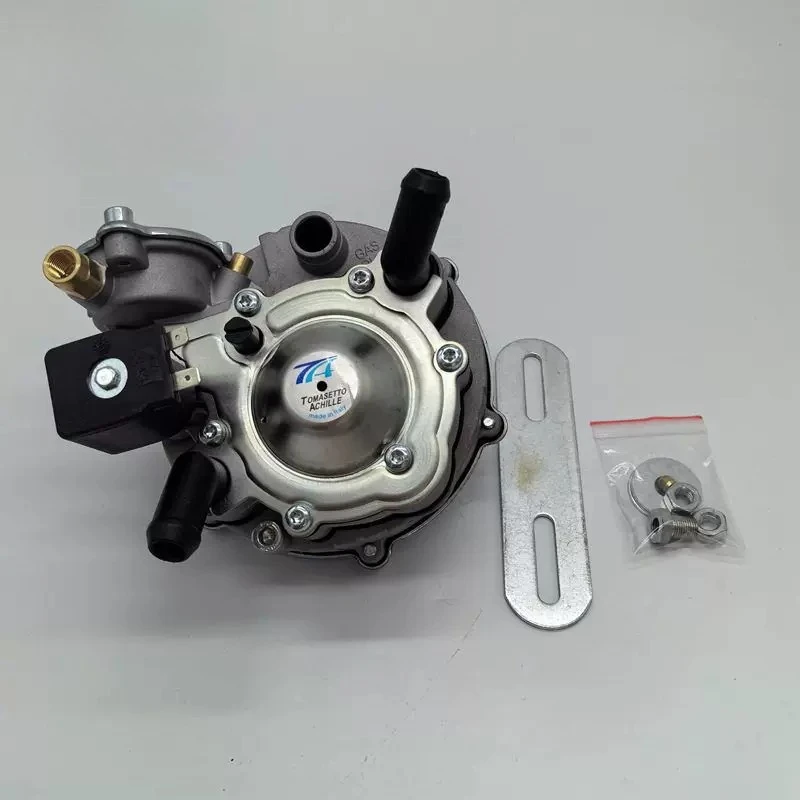 Automobile oil to gas refitted single point evaporator, gas auto parts AT07 evaporator, LPG decompression