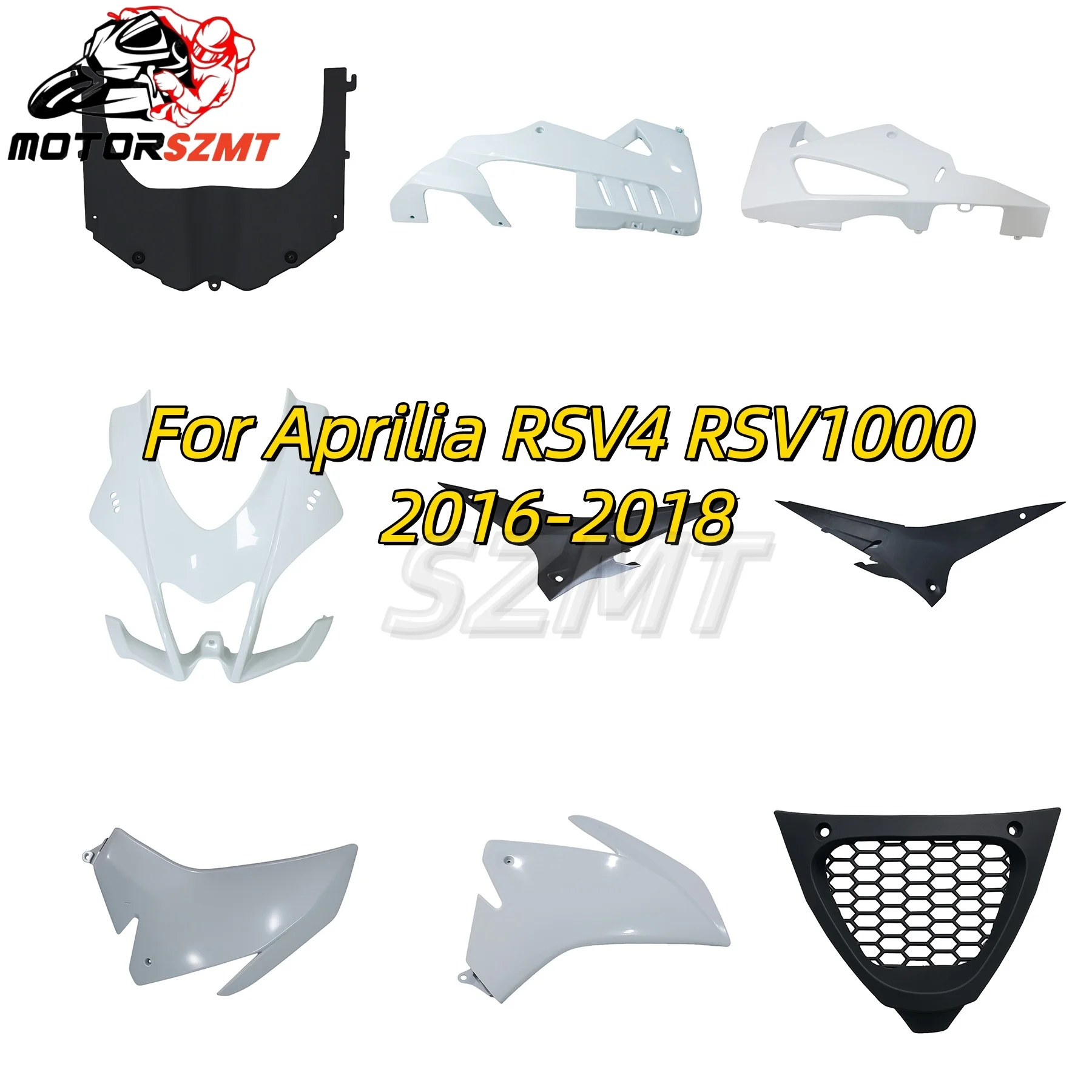 Front Head Fairings Front Air Intake Ram Headlight Fairing For Aprilia RSV4 RSV1000 2012-2016 Full