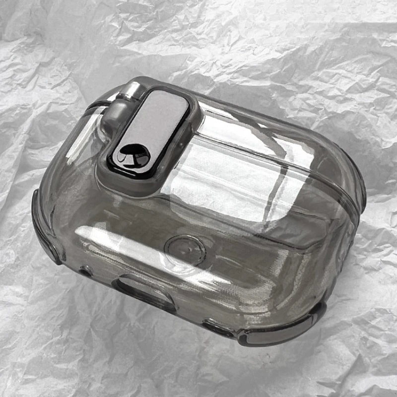 

For AirPods Pro3 Pro2 Pro for AirPods 1 2 3 4th Generation Wireless Bluetooth Automatic Cover Switch Transparent Soft Shell