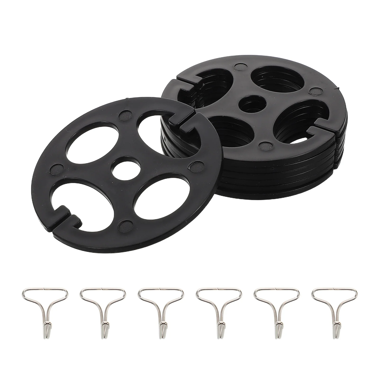 

6Set Seat Cover Multi Use Fixing with Storage Hook Function Universal Fit Seat Attachments for Vehicle