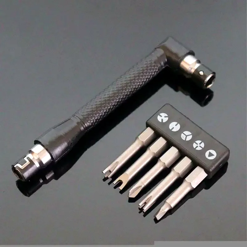 

5Pcs Special shaped Screwdriver Set 50mm U-shaped Y-Type Triangle Inner Cross Three Points Screwdriver Bit Tool