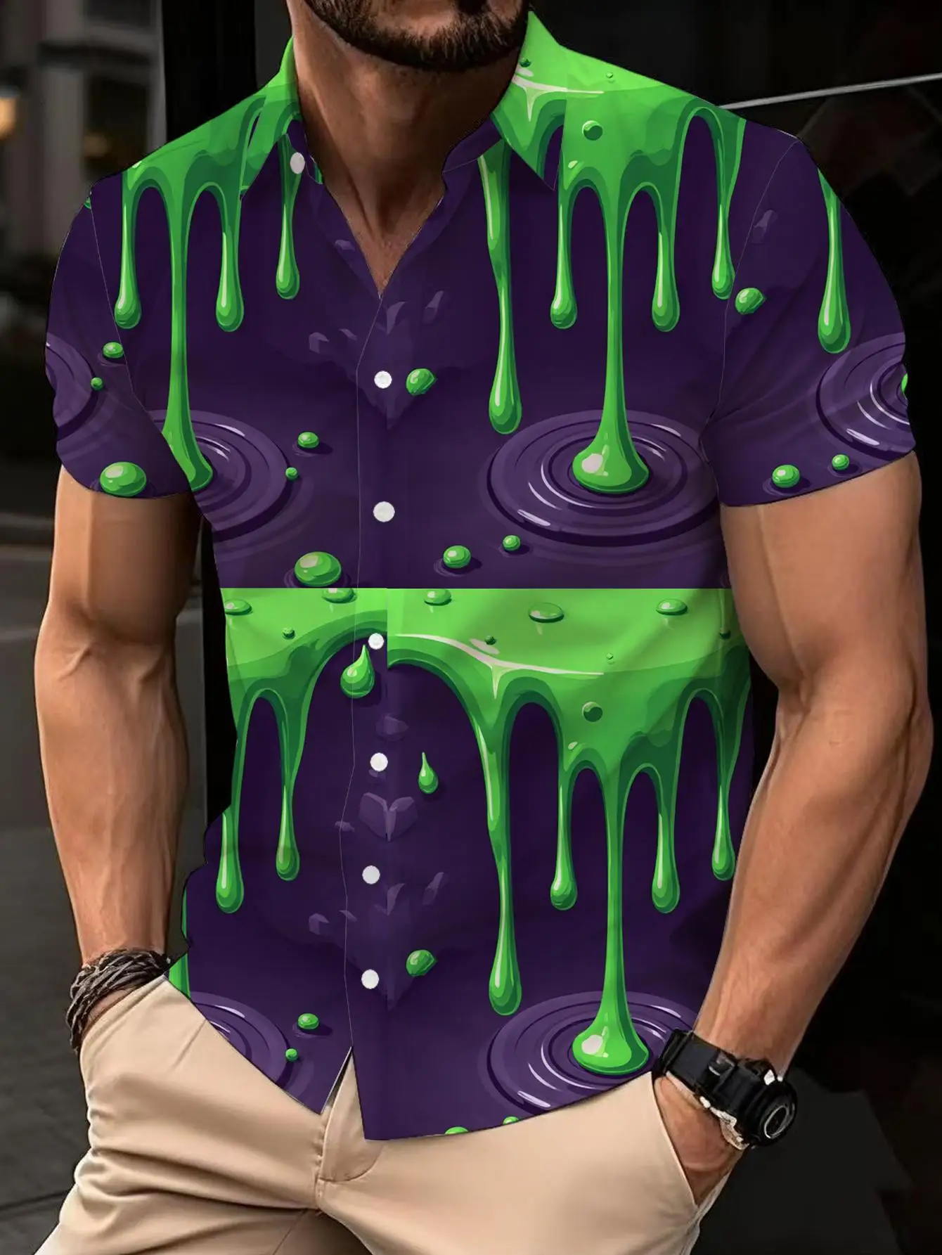1pcs Men's shirts 2026 Summer 3D Printed Short sleeve Anime t shirts Breathable y2k clothing Couple Quick Dry plain t-shirt