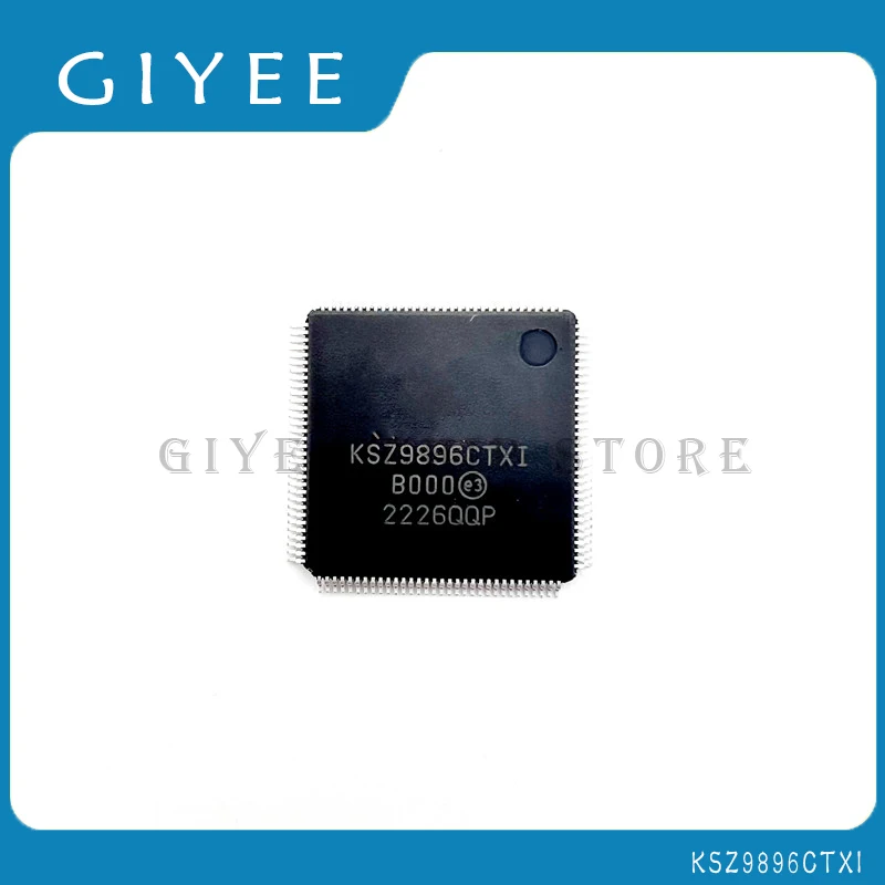 

1Piece KSZ9896CTXI KSZ9896CTXI-TR TQFP-128 Ethernet Controller Interface Chip