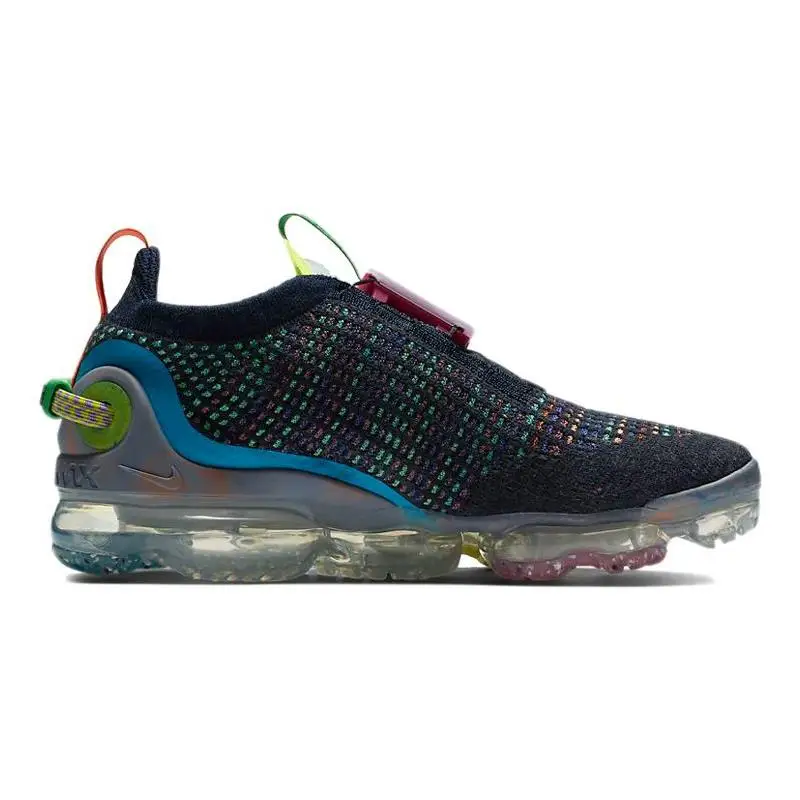 Nike Air VaporMax 2020 Flyknit Deep Royal Blue Multi-Color Women's Sneakers shoes CJ6741-400 With Original Box