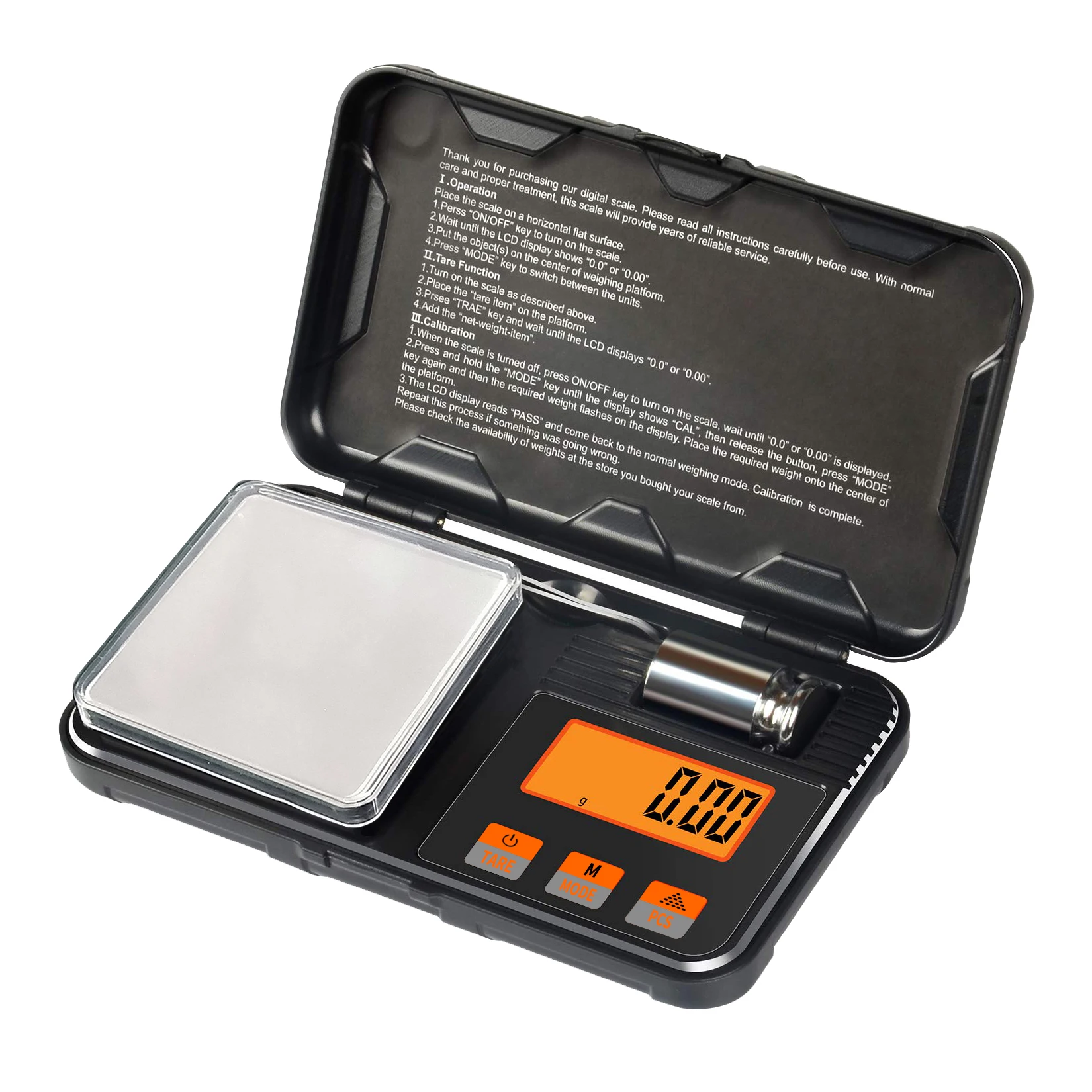 Mini Escala de Ouro Digital Balança Portátil Bolso Balança Digital Eletrônicas Balança de Cozinha Alta Precisão Balança de Precisão 0.01g