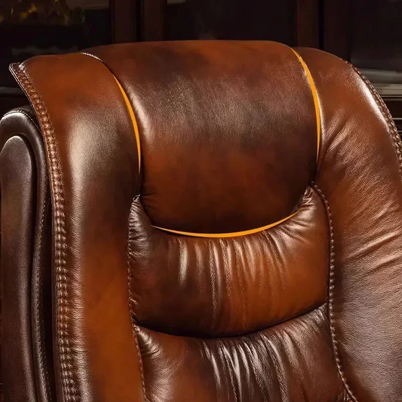 كرسي مكتب صالة التدليك كرسي دوار من الجلد الفاخر باللون الأسود كرسي مكتب مؤتمر أثاث غرفة Sillas De Oficina