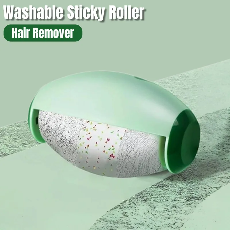 Reusable Washable Lint Roller,Portable Lint Roller Strong Adhesive Hair Sticking Machine for Clothes Pets and Furniture Cleaning