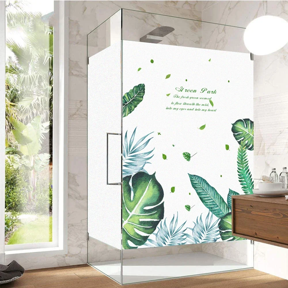 Static Cling Window Film Privacy Frosted Glass Sticker Heat Insulation and Sunscreen Decoration Adhesive sticker for Home