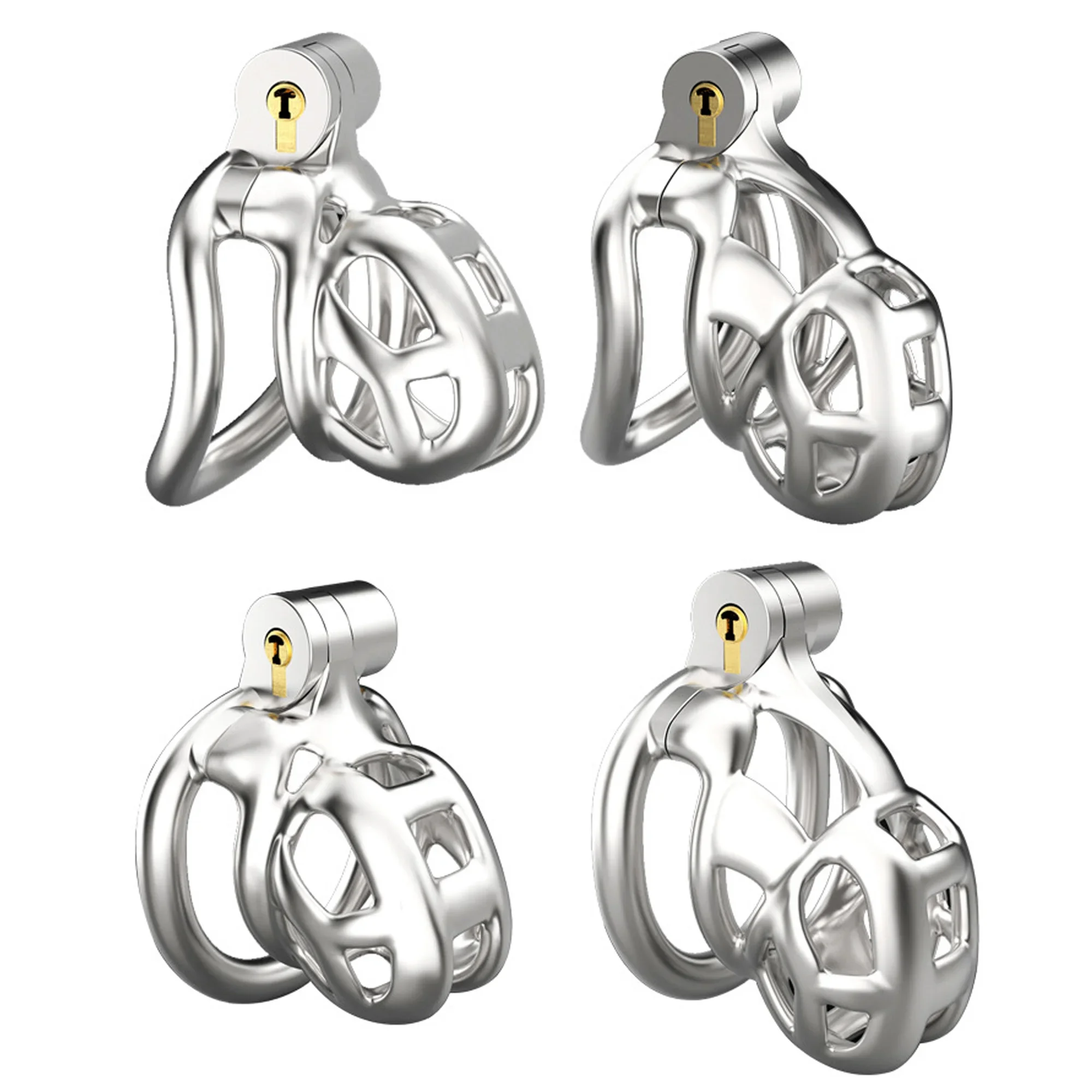 316 Stainless Steel Male Chastity Cage Secure Penis Exercise Device Discreet Cock Cage for Sissy & Femboy Men's Army