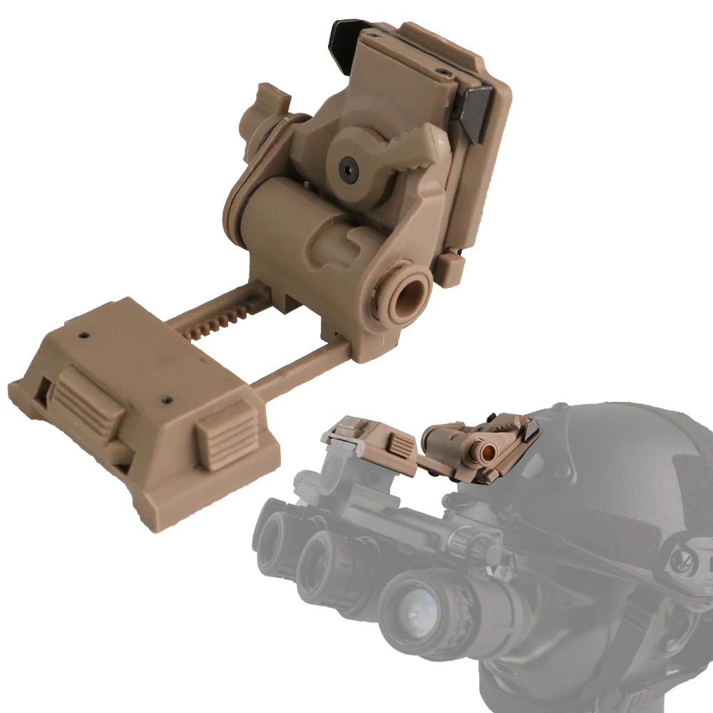 BOOIU L4G24 NVG – Soporte de montaje para casco nylon PVS15/18 - imagen 3