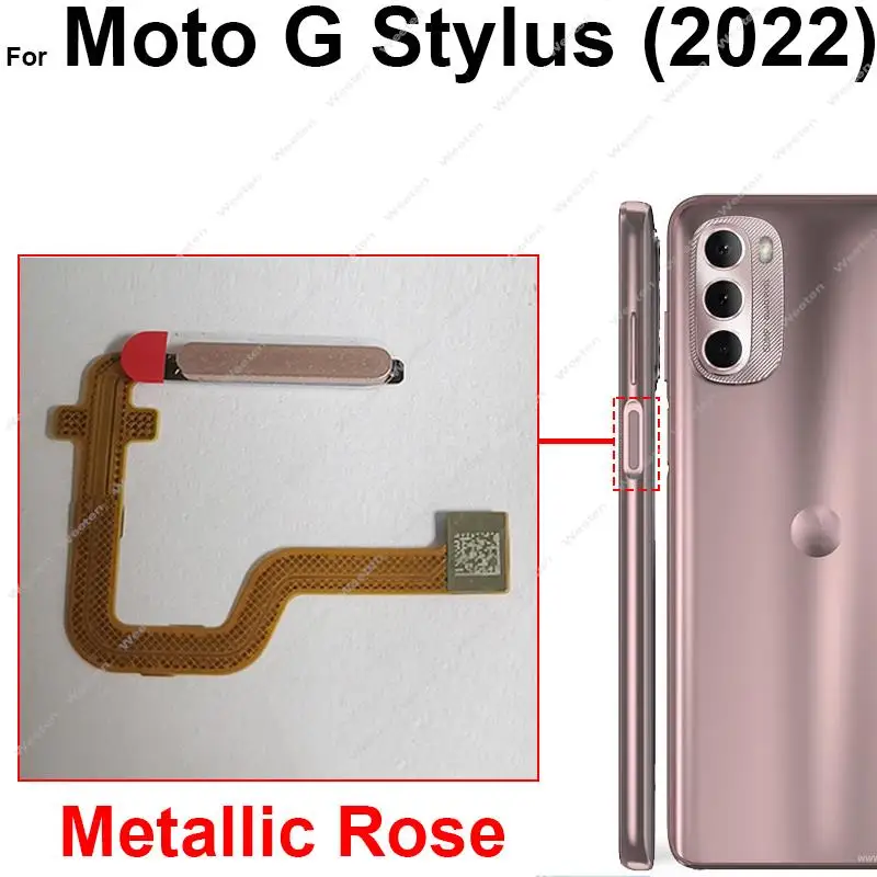 Home Button FingerPrint Sensor Flex Cable For Motorola Moto G Power G Stylus 5G 2021 2022 G Pro Touch ID Fingerprint Flex Cable