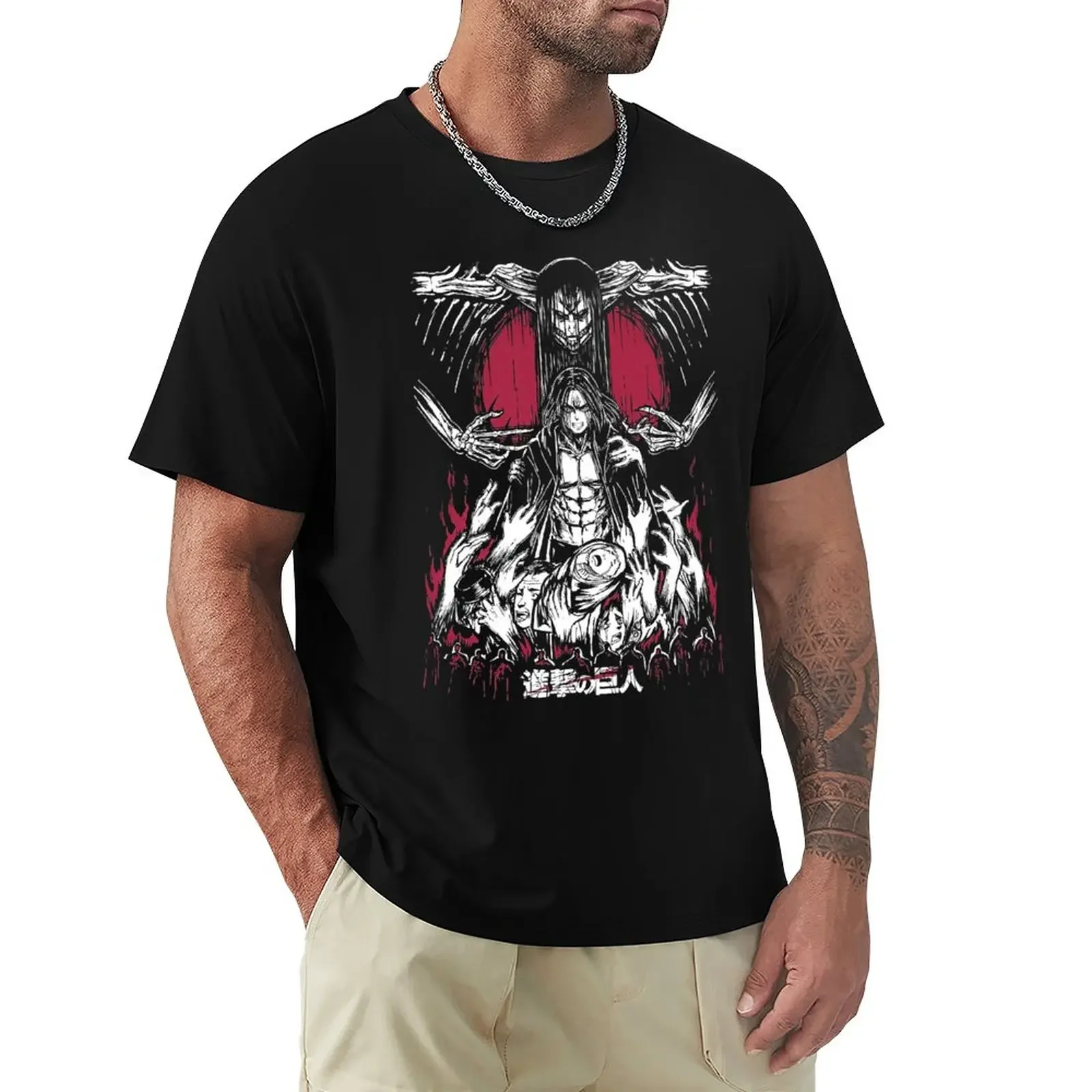 

AOT The Rumbling T-Shirt cute tops customizeds sweat shirts, men