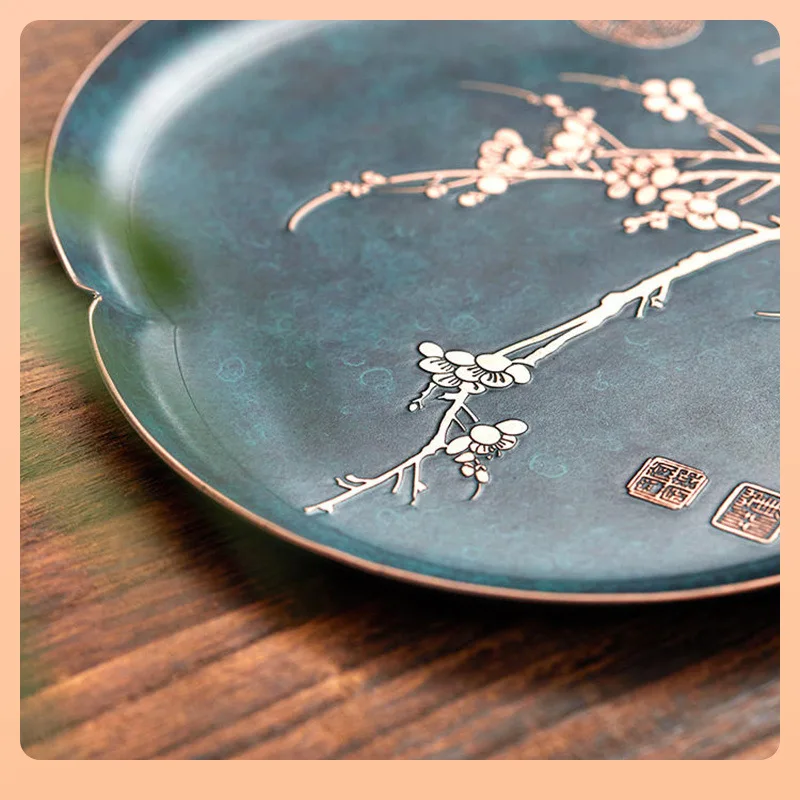 Teetablett Begonia Tablett Chinesischer Topfbecher