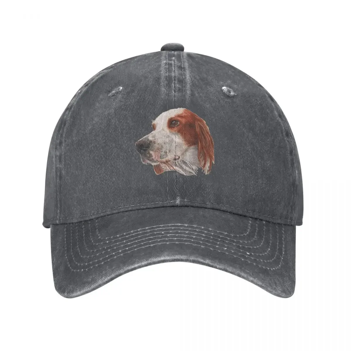 An Irish red and white Setter Baseball Cap Mountaineering Golf Hat Rugby Vintage Men Luxury Brand Women's