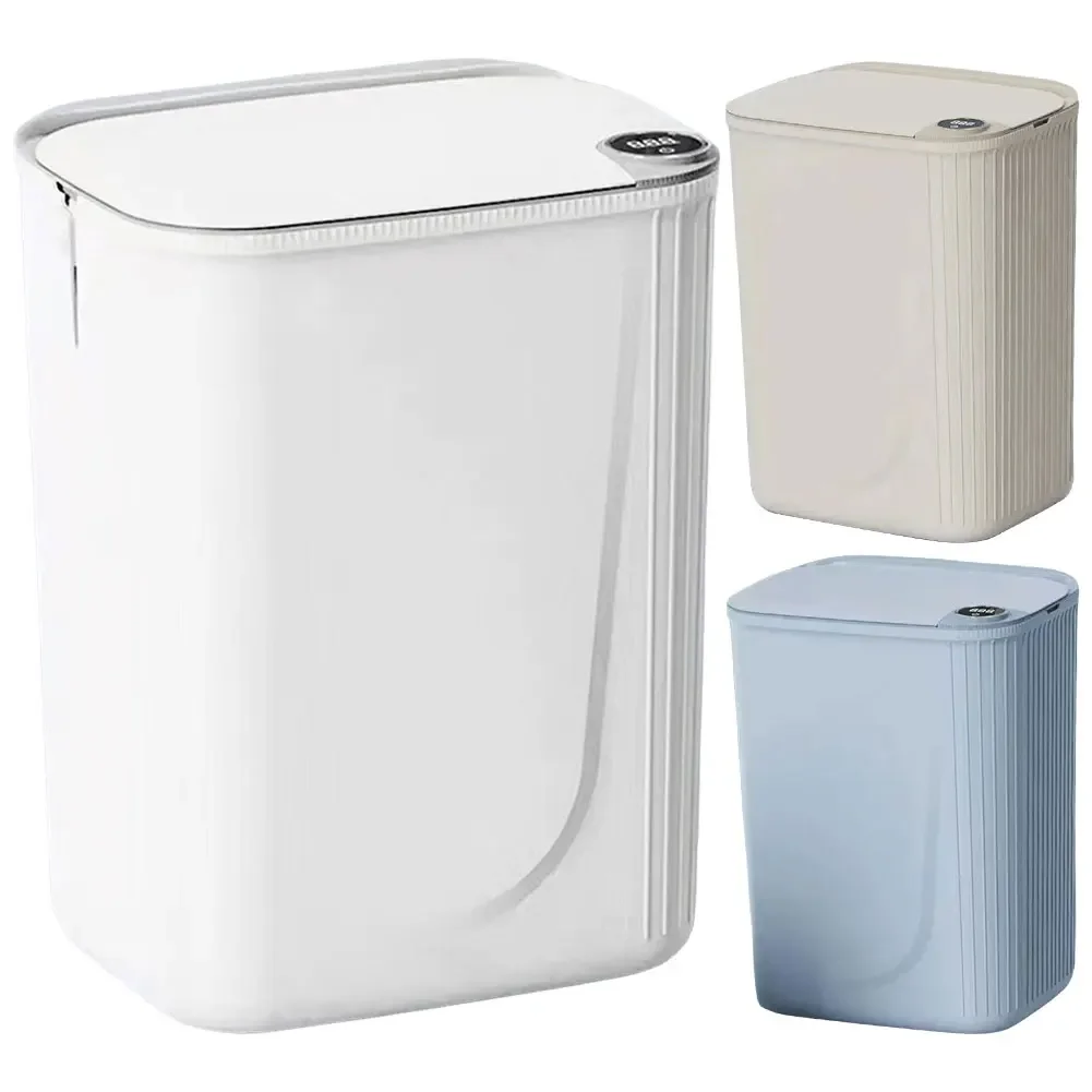 20L Intelligent Sensor C Automatic Sensor Living Wastebasket Household Kitchen Living Room Rechargeable Power Wastebasket